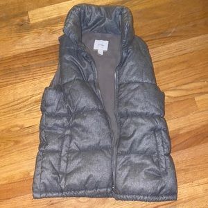 Old Navy vest. Grey.